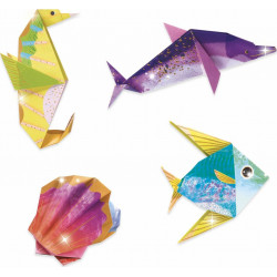 DJECO Origami metalické Pod vodou