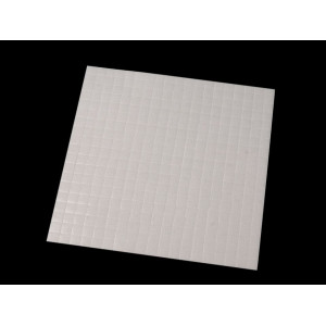 Oboustranné lepicí čtverečky 5x5 mm bílá