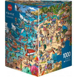 HEYE Puzzle Mořské pobřeží 1000 dílků