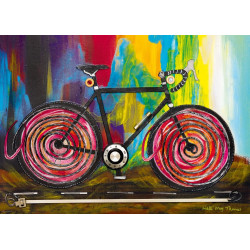 HEYE Puzzle Bike Art: Momentum 1000 dílků