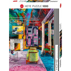HEYE Puzzle Home: Pokoj s vlnou 1000 dílků