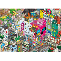 HEYE Puzzle Pixorama: Tokijské pátrání 1000 dílků