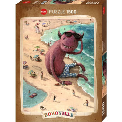 HEYE Puzzle Zozoville: Lážo Plážo 1500 dílků