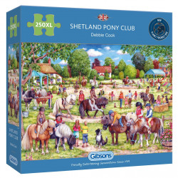 GIBSONS Puzzle Shetland Pony Club XL 250 dílků