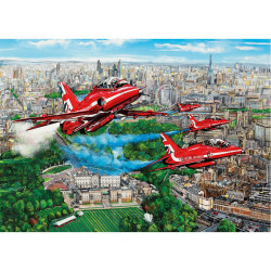 GIBSONS Puzzle Red Arrows nad Londýnem 1000 dílků