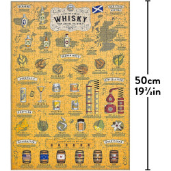 RIDLEY'S GAMES Puzzle Pro milovníky whisky 500 dílků