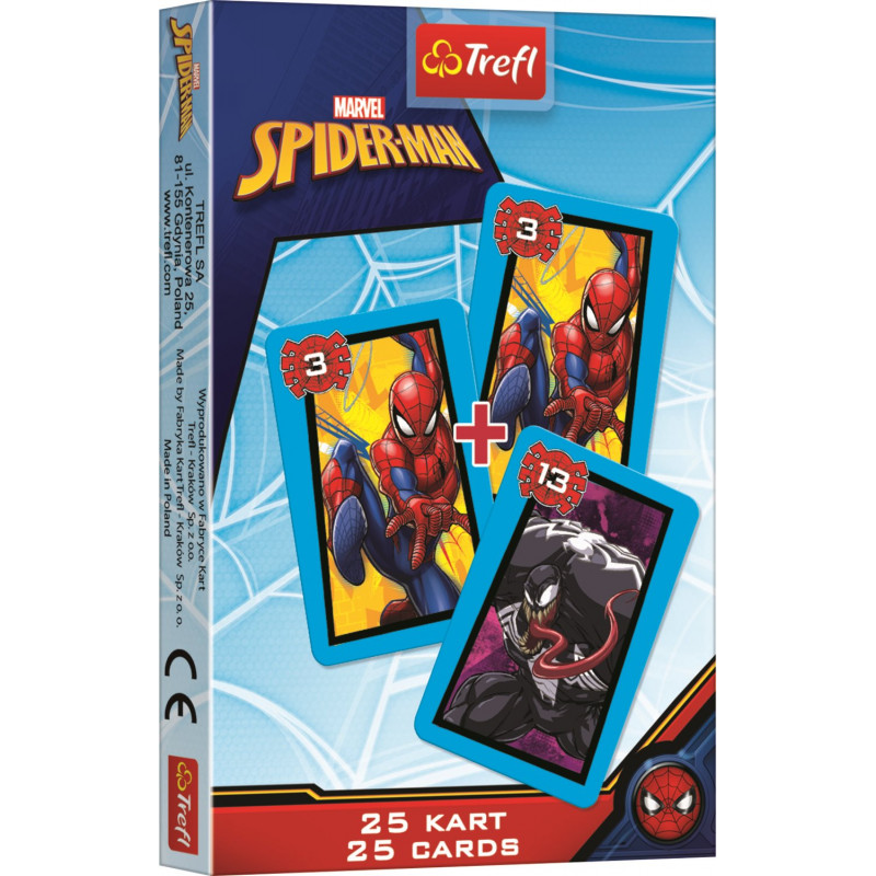 TREFL Černý Petr Marvel Spiderman