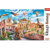 TREFL Puzzle Legrační města: Divoký Řím 1000 dílků