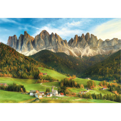 TREFL Puzzle s třídičem 2v1 Dolomity, Itálie 1000 dílků