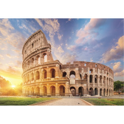 TREFL Puzzle UFT Romantic Sunset: Koloseum, Řím 1000 dílků