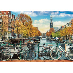 TREFL Puzzle UFT Wanderlust: Podzim v Amsterdamu 1000 dílků