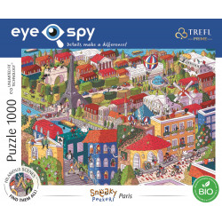 TREFL Puzzle UFT Eye-Spy Sneaky Peekers: Paříž 1000 dílků