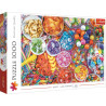 TREFL Puzzle Výborné sladkosti 1000 dílků