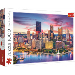 TREFL Puzzle Pittsburgh, Pensylvánie, USA 1000 dílků