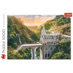 TREFL Puzzle Svatyně Las Lajas, Kolumbie 1000 dílků