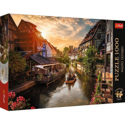 TREFL Puzzle Premium Plus Photo Odyssey: Malé Benátky v Colmaru 1000 dílků