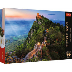TREFL Puzzle Premium Plus Photo Odyssey: La Cesta, San Marino 1000 dílků