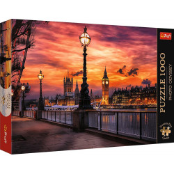 TREFL Puzzle Premium Plus Photo Odyssey: Big Ben, Londýn 1000 dílků
