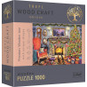 TREFL Wood Craft Origin puzzle U krbu 1000 dílků