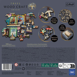 TREFL Wood Craft Origin puzzle Průvodci 1000 dílků