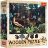 TREFL Dřevěné puzzle Art: Henri Rousseau - Sen 200 dílků