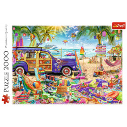 TREFL Puzzle Tropická dovolená 2000 dílků