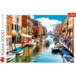 TREFL Puzzle Ostrov Murano, Benátky 2000 dílků