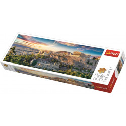 TREFL Panoramatické puzzle Akropolis, Athény 500 dílků