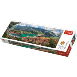 TREFL Panoramatické puzzle Kotor, Černá Hora 500 dílků