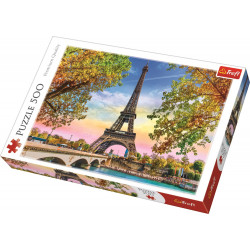 TREFL Puzzle Romantická Paříž 500 dílků