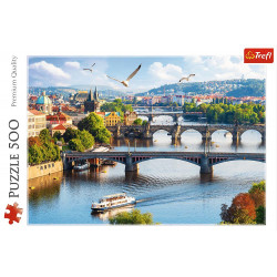 TREFL Puzzle Pražské mosty, Česká republika 500 dílků