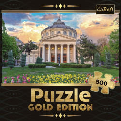 TREFL Puzzle Gold Edition: Rumunské Athenaeum, Bukurešť, Rumunsko 500 dílků