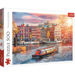 TREFL Puzzle Amsterdam, Nizozemsko 500 dílků
