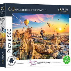 TREFL Puzzle UFT Romantic Sunset: Kappadokie, Turecko 500 dílků