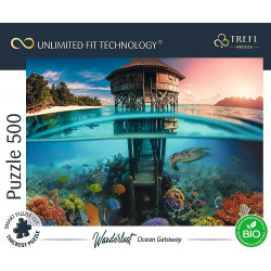 TREFL Puzzle UFT Wanderlust: Vstup do oceánu 500 dílků