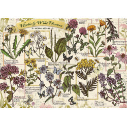 TREFL Puzzle Herbarium: Léčivé byliny 500 dílků