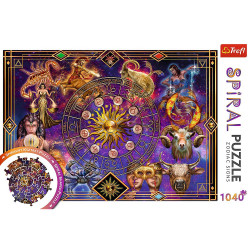 TREFL Spiral puzzle Znamení zvěrokruhu 1040 dílků