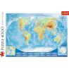 TREFL Puzzle Velká mapa světa 4000 dílků