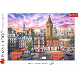 TREFL Puzzle Procházka Londýnem 4000 dílků