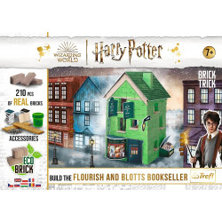 TREFL BRICK TRICK Harry Potter: Knihkupectví Krucánky a Kaňoury M 210 dílů