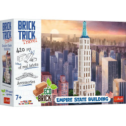 TREFL BRICK TRICK Travel: Empire State Building XL 420 dílů
