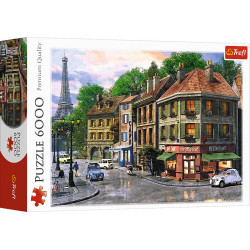 TREFL Puzzle Ulice Paříže 6000 dílků
