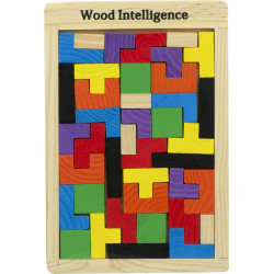 KIK Dřevěná mozaika Tetris