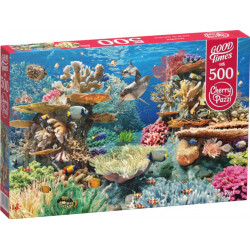 CHERRY PAZZI Puzzle Korálový útes 500 dílků