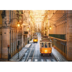 CHERRY PAZZI Puzzle Romantický Lisabon, Portugalsko 1000 dílků