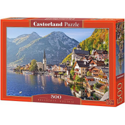 CASTORLAND Puzzle Hallstatt, Rakousko 500 dílků