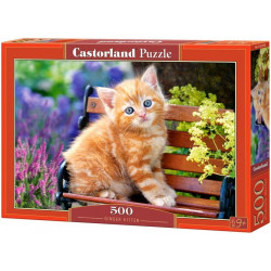 CASTORLAND Puzzle Zrzavé kotě 500 dílků