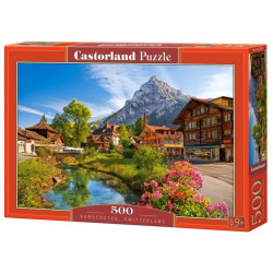 CASTORLAND Puzzle Kandersteg, Švýcarsko 500 dílků