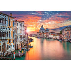 CASTORLAND Puzzle Západ slunce v Benátkách 500 dílků