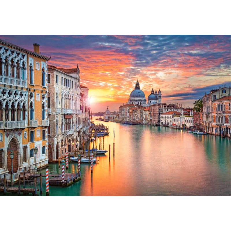 CASTORLAND Puzzle Západ slunce v Benátkách 500 dílků